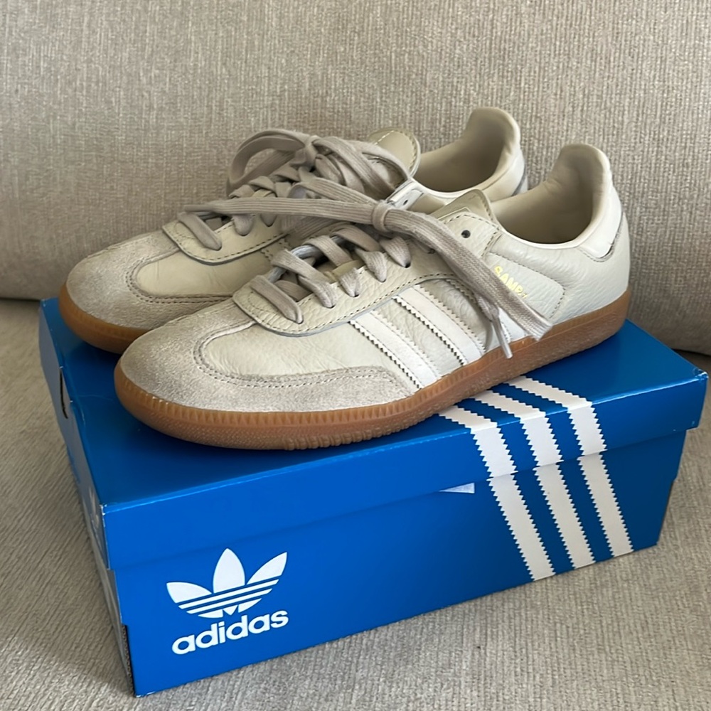 Adidas Samba OG Women’s US 7.5 Aluminum White